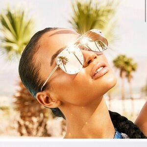 Quay x Jaclyn Hill Roxanne Aviator Sunglasses